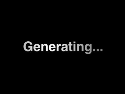 Generating Animation